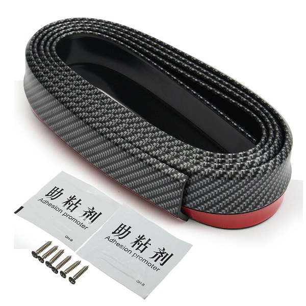 25mx50mm-Carbon-Fiber-Universal-Car-Front-Lip-Bumper-Trim-Sticker-1092085