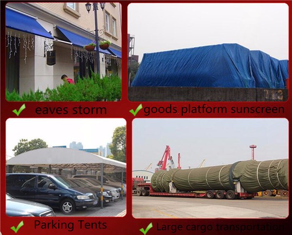 Car-Ground-Sheet-Camping-Lightweight-Dark-Green-Waterproof-Tarpaulin-Various-Size-1029633