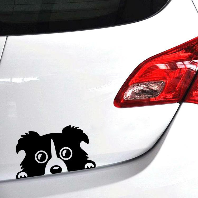 14x8cm-Car-Lovely-Pet-Dog-Sticker-Funny-Decal-Auto-Bumper-Window-Body-Decal-1166010