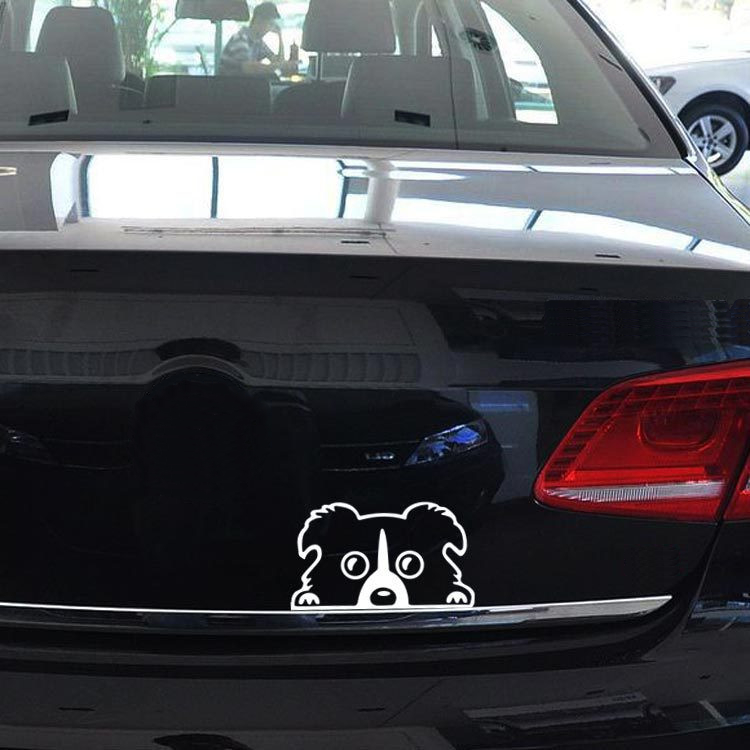 14x8cm-Car-Lovely-Pet-Dog-Sticker-Funny-Decal-Auto-Bumper-Window-Body-Decal-1166010