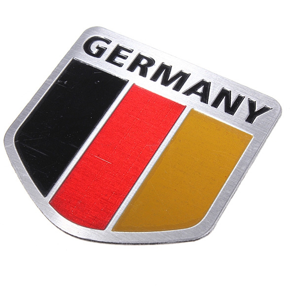 Aluminum-Germany-Flag-Shield-Car-Emblem-Badge-Decals-Sticker-Truck-Auto-1079327