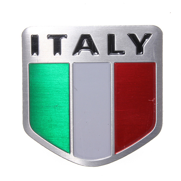 Italy-Flag-Alloy-Metal-Auto-Racing-Sports-Emblem-Badge-Decal-Sticker-1000181