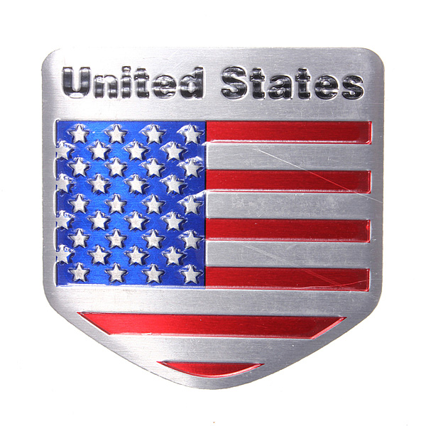 USA-Flag-Metal-Auto-Refitting-Car-Badge-Emblem-Decal-Sticker-1000176