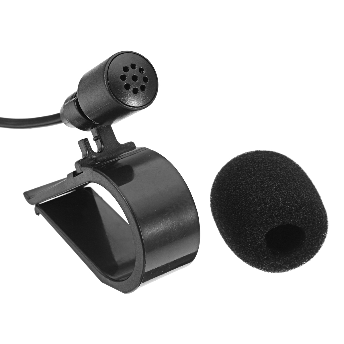 Car-GPS-Special-Black-Hands-Free-Clip-on-35mm-Mini-Studio-Speech-Microphone-1251185