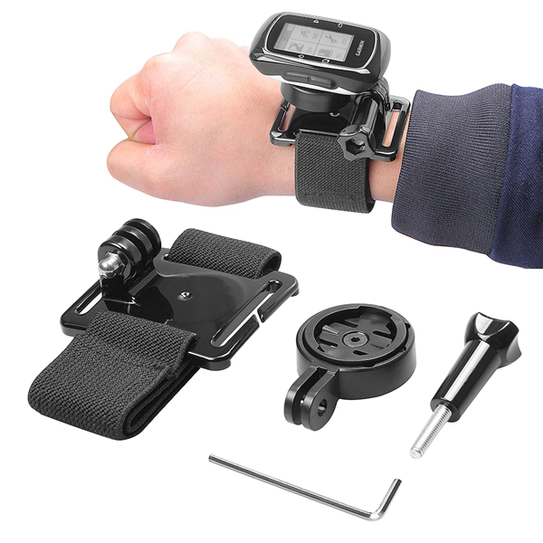 GPS-Holder-Adapter-with-Velcro-Armband-Wristband-Wrist-Belt-Strap-for-Garmin-Edge-Cycle-GPS-25-200-5-1052816