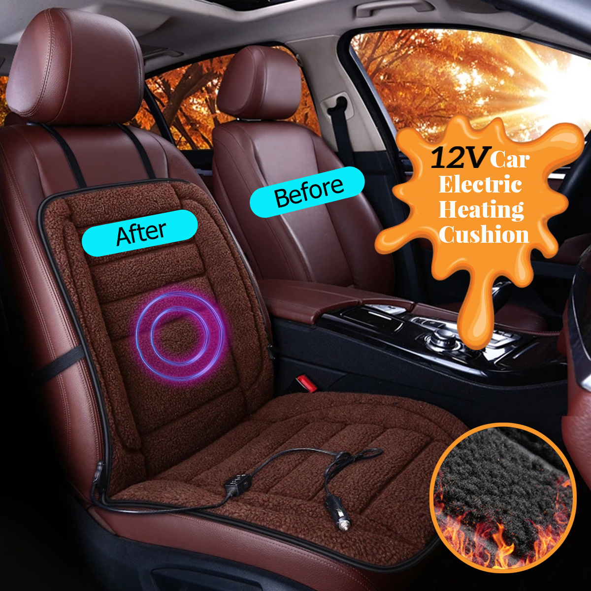 12V-Car-Van-Front-Seat-Heated-Cushion-Seat-Warmer-Winter-Household-Cover-Electric-Heating-Mat-Brown-1386527