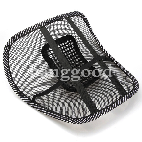 Car-Seat-Chair-Massage-Back-Lumbar-Support-Mesh-Ventilate-Cushion-Pad-41541