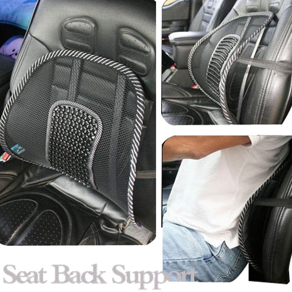 Car-Seat-Chair-Massage-Back-Lumbar-Support-Mesh-Ventilate-Cushion-Pad-41541