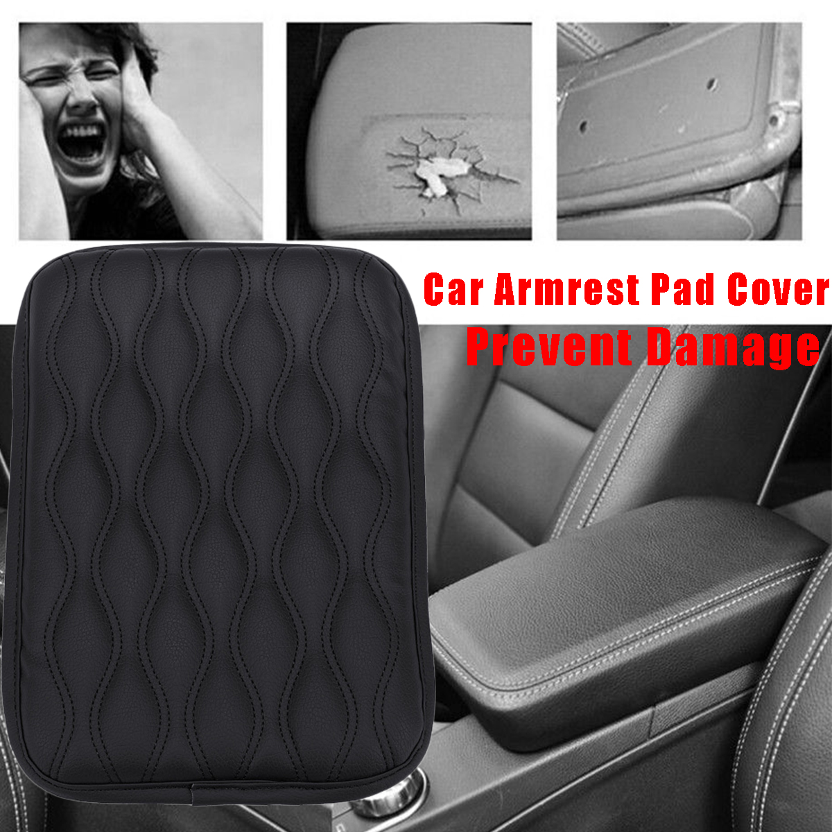 PU-Leather-Car-Middle-Arm-Rest-Console-Seat-Comfortable-Cover-Pad-Cushion-Pillow-Mat-Universal-1430821