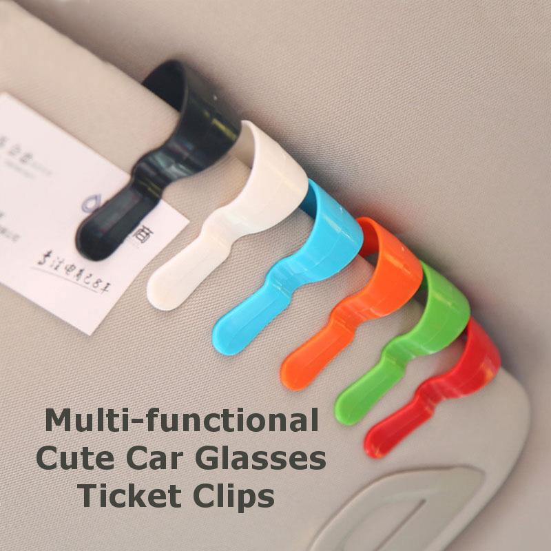 2pcs-Multi-functional-Car-Sun-Visor-Glasses-Clip-Fixed-Mount-Ticket-Card-Holder-Storage-Clips-1272051