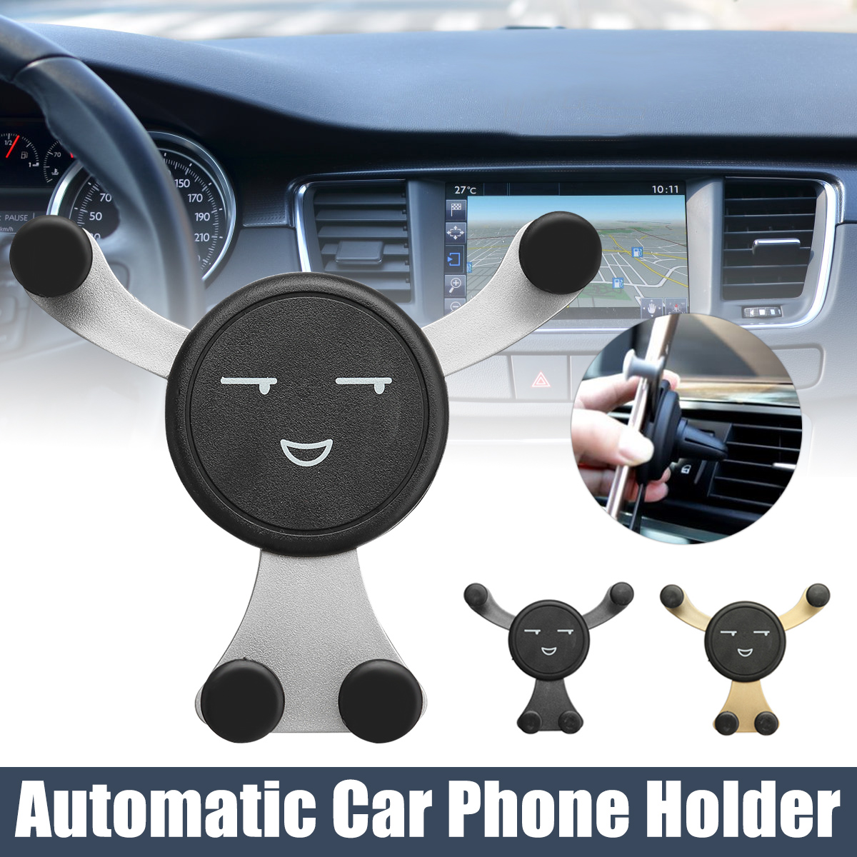 360deg-Universal-Gravity-Automatic-Car-Phone-Mount-Air-Vent-Holder-Smiling-Cradle-Stand-1298669