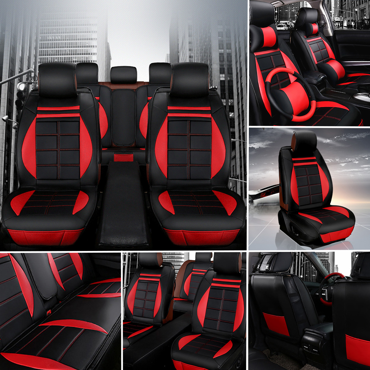 11pcs-Leather-Deluxe-Car-Full-Surround-Seat-Covers-Cushion-Protector-Universal-for-Five-Seats-Car-1327841