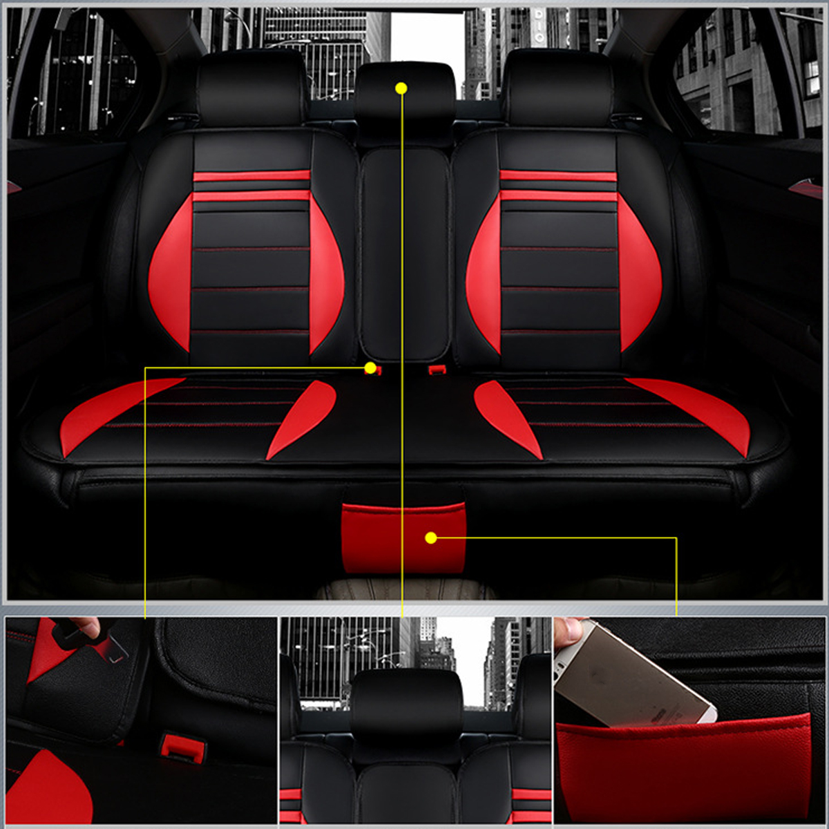 11pcs-Leather-Deluxe-Car-Full-Surround-Seat-Covers-Cushion-Protector-Universal-for-Five-Seats-Car-1327841