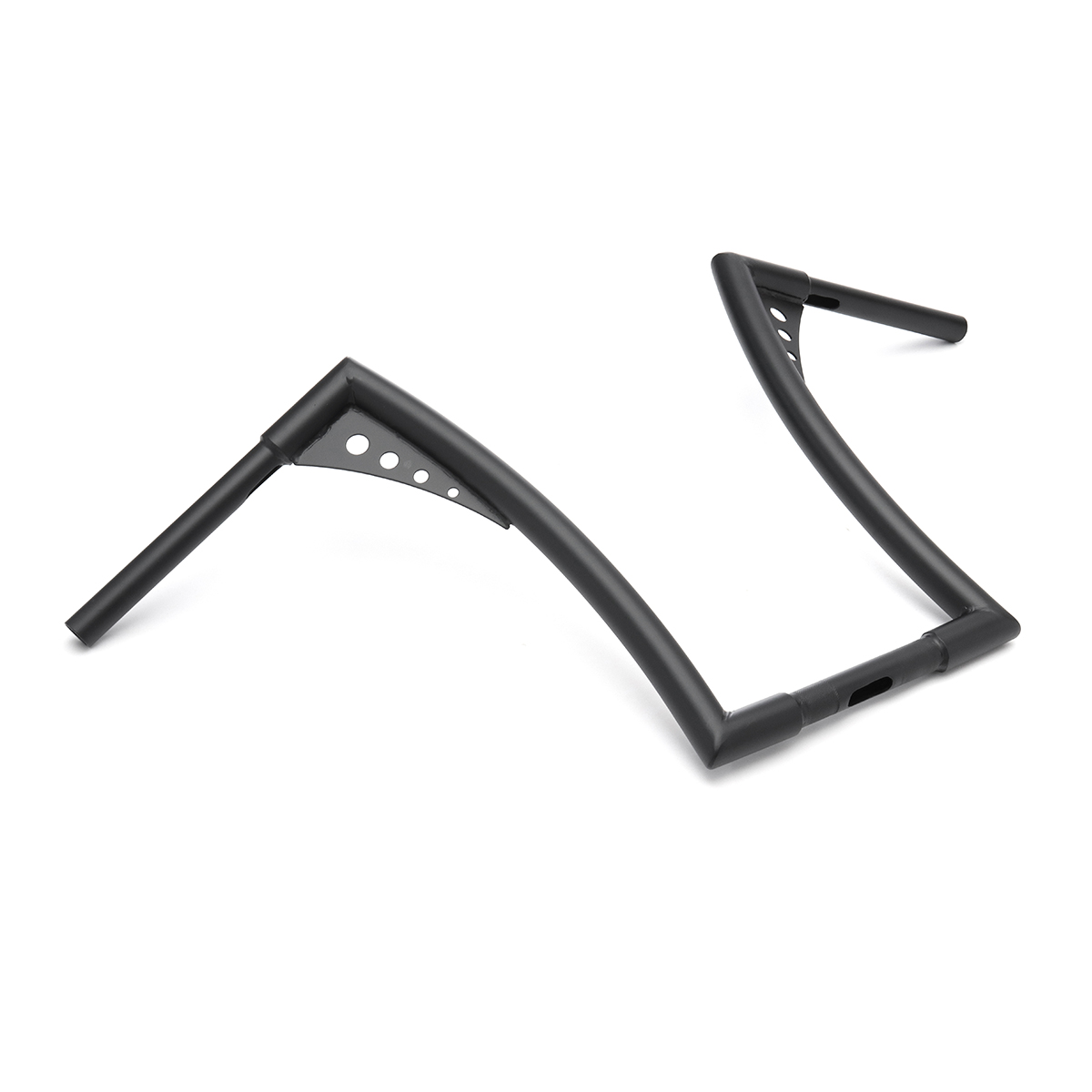 16inch-Rise-1-14quot-Handlebar-Black-Motorcycle-APE-Hanger-Bar-Fat-For-Harley-Davidson-1278516