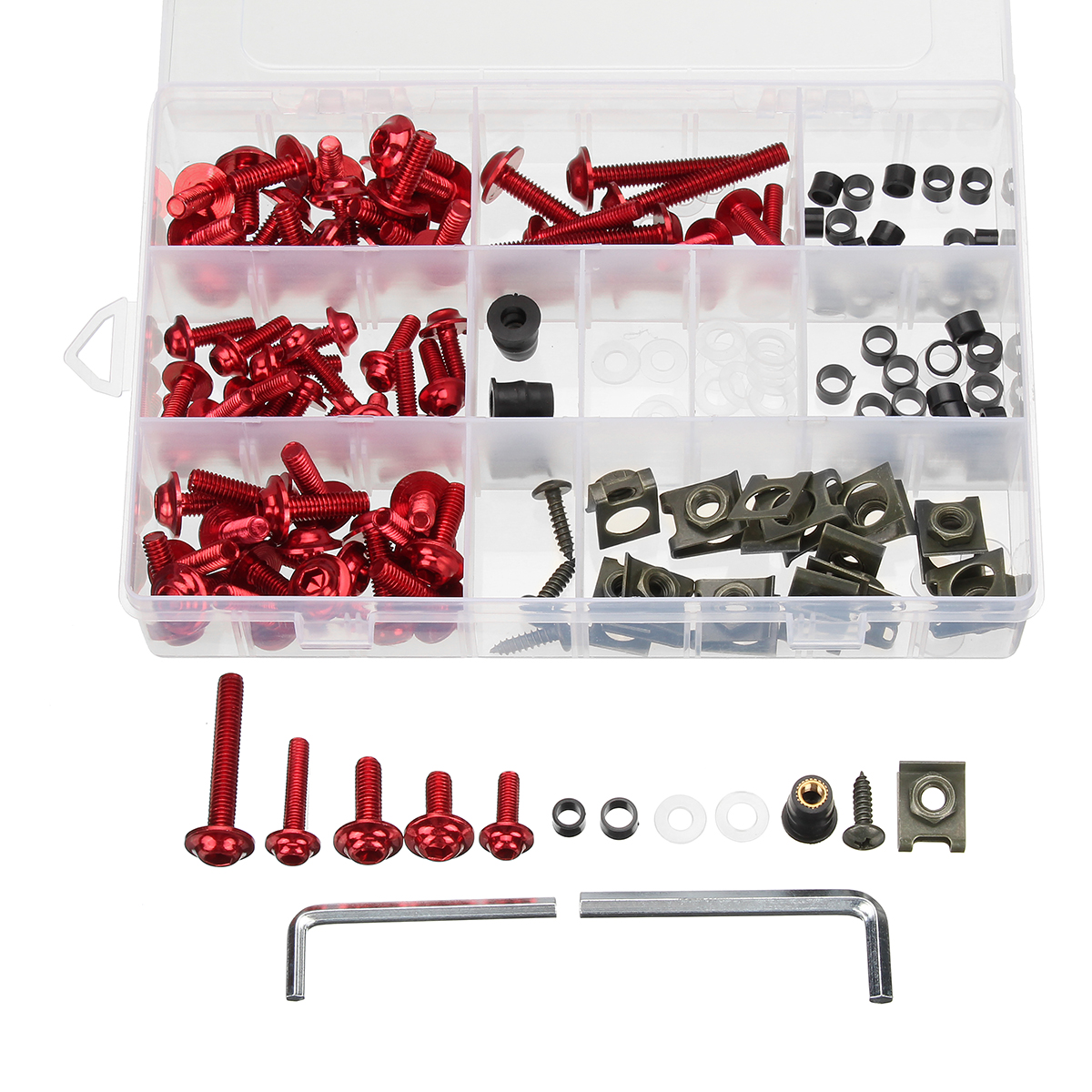 177pcs-Motorcycle-Fairing-Bolt-Kit-Nuts-Screws-Clips-For-HondaYamahaKawasakiSuzuki-1358665