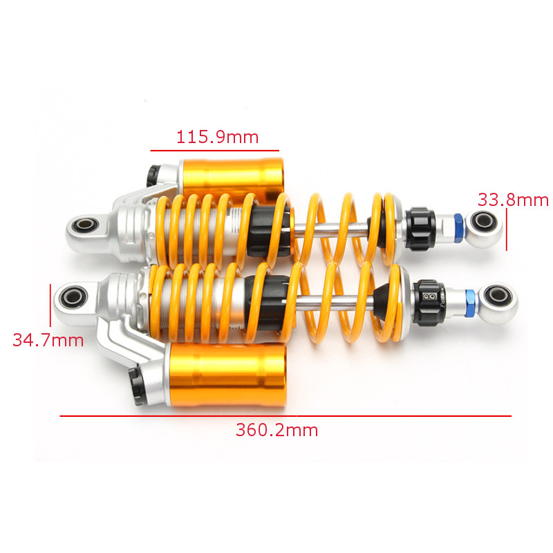 325mm-Adjustable-Universal-Motorcycle-Shocks-Struts-Vibration-Absorber-Dampers-1157720