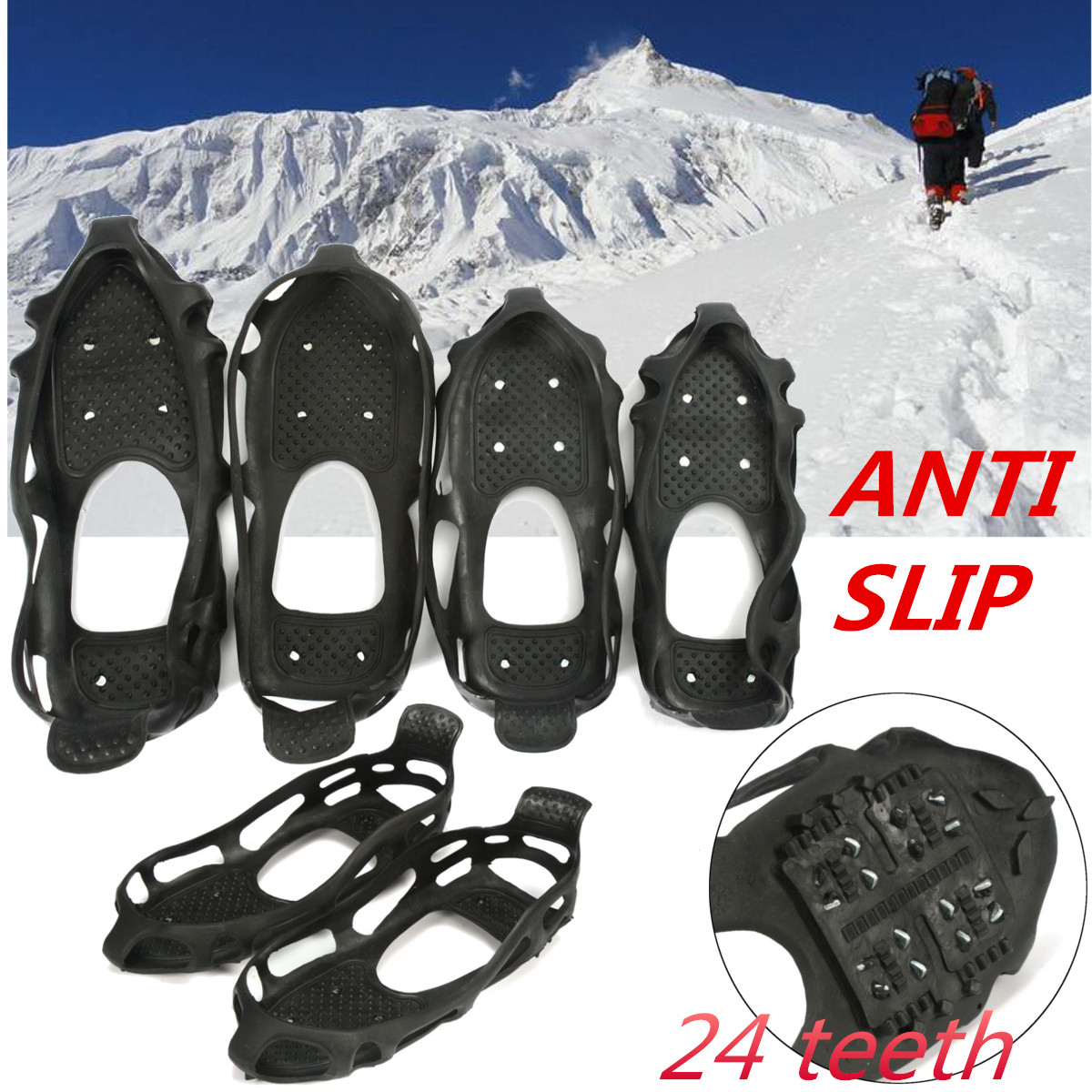 24-Spikes-Non-slip-Studs-Snow-Ice-Mud-Crampons-Overshoes-Boots-Shoe-Gripper-S-XL-1110613