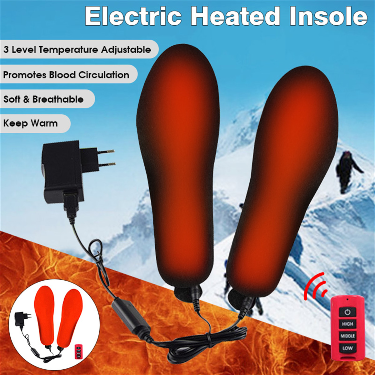 37V-1900mAh-Electronic-Rechargeable-Winter-Heated-Insole-Shoe-Boot-Foot-Warmer-Heater-Pad-1408164