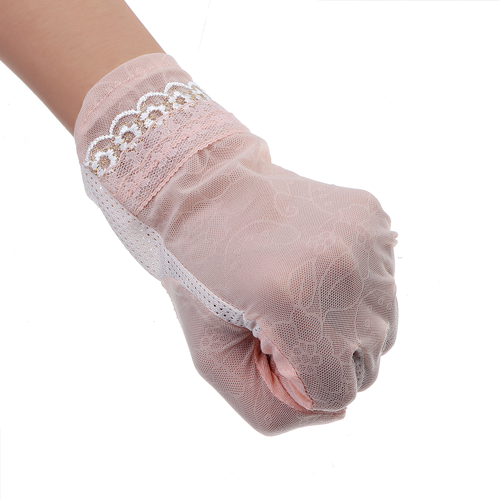 Women-Touch-Screen-Lace-Gloves-Motorcycle-Anti-UV-Driving-Riding-Full-Finger-1364177