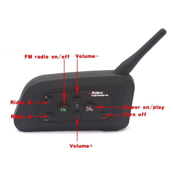 1200m-Full-duplex-4-User-Intercom-Helmet-Waterproof-Interphone-with-Bluetooth-Function-V4C-1035806