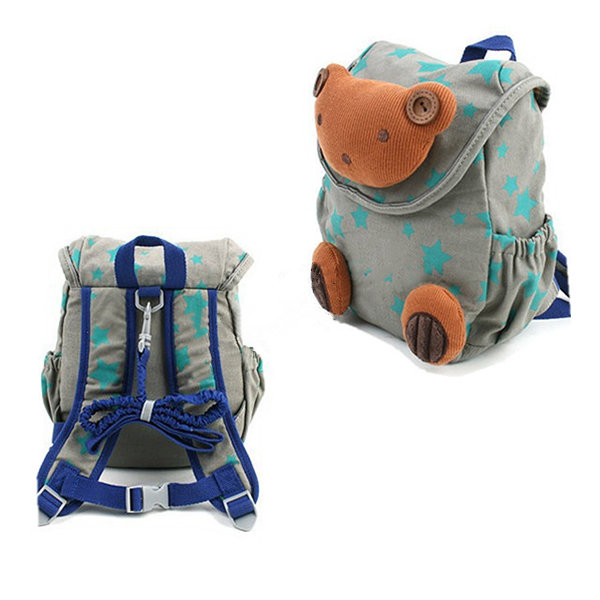 Kindergarten-Kids-Lovely-Cartoon-Cotton-Backpack-Walking-Safety-Harness-Bag-1092061