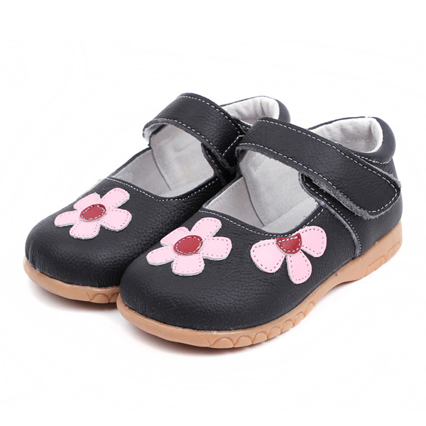 Cute-Flower-Artificial-Leather-Hook-Loop-Girls-Dress-Shoes-1118513