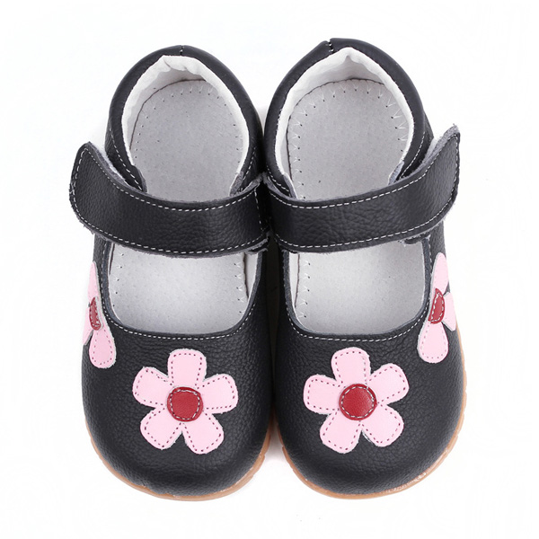 Cute-Flower-Artificial-Leather-Hook-Loop-Girls-Dress-Shoes-1118513