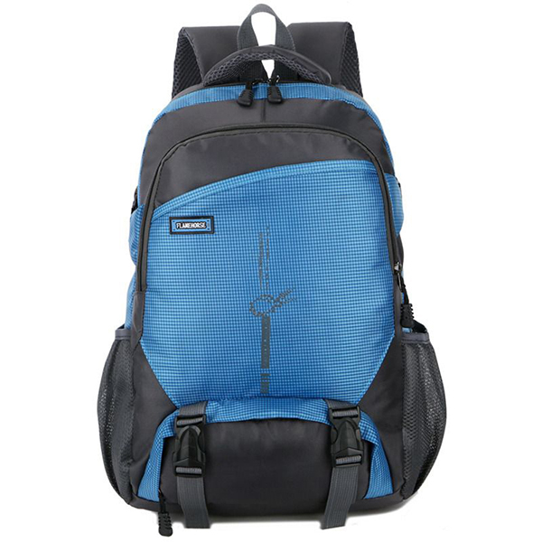 Nylon-Waterproof-Outdoor-Casual-Travel-Multi-Pocket-Backpack-1253475