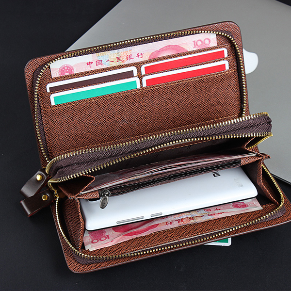 10-Card-Slots-Clutch-Bag-Pu-Leather-Wallet-Business-Phone-Bag-For-Men-1143224