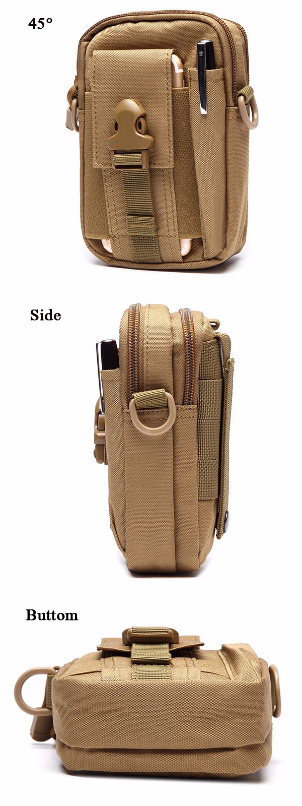 6inches-Cell-Phone-Men-Nylon-Crossbody-Bag-Tool-Tactical-Waist-Bag-1107277