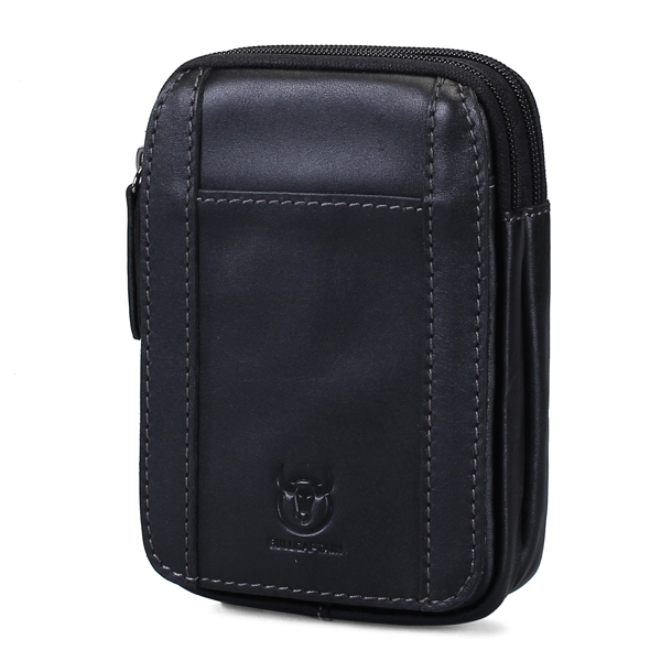 Bullcaptainreg-Genuine-Leather-Waist-Pouch-Minimalist-Phone-Bag-Hanging-Wallet-Coin-Purse-Bum-Bag-1188763