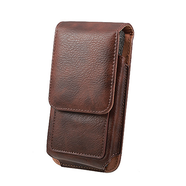 Man-Business-PU-Phone-Wallet-Card-Bag-Wallet-Purse-Dual-Use-Waist-Bag-1101632