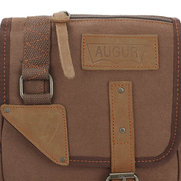 Augur-Mens-Vintage-Genuine-Leather-Canvas-Leisure-Shoulder-Bag-Crossbody-Bag-1002950
