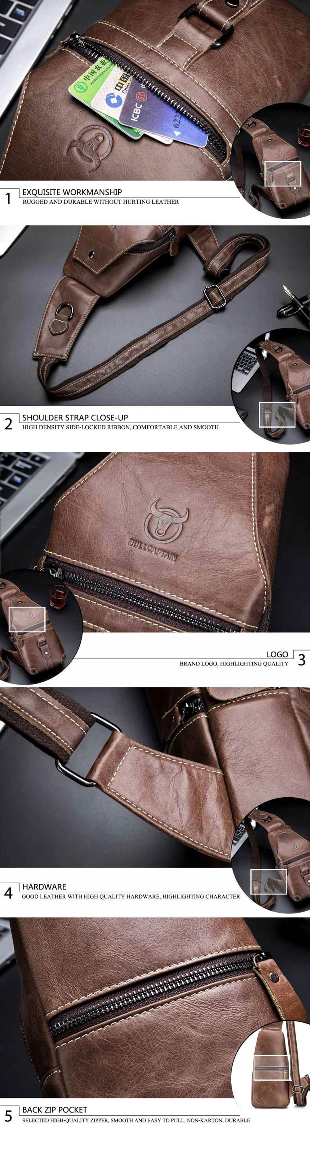 Bullcaptain-Genuine-Leather-Casual-Chest-Bag-Shoulder-Crossbody-Bag-1453201