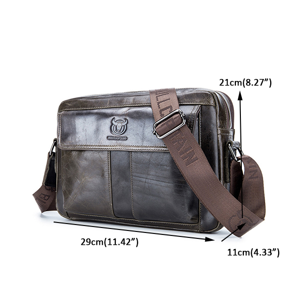 Bullcaptain-Wax-Oil-Cow-Leather-Retro-Business-Briefcase-Crossbody-Shoulder-Bag-1456183