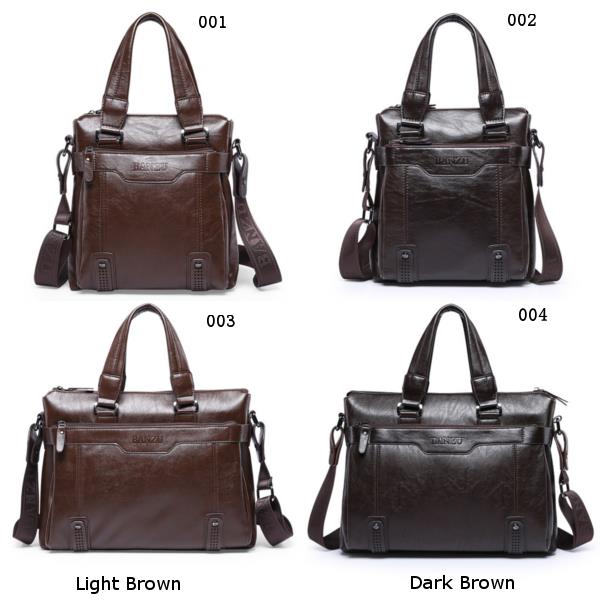 BANZU-Men-PU-Leather-Handbag-Laptop-Bag-Single-Shoulder-Crossbody-Messenger-Bag-1119847