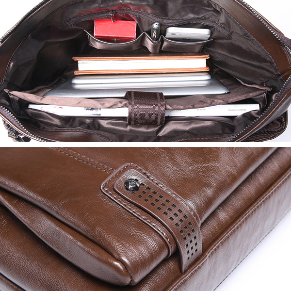 BANZU-Men-PU-Leather-Handbag-Laptop-Bag-Single-Shoulder-Crossbody-Messenger-Bag-1119847