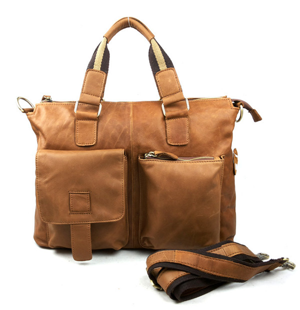 Genuine-Leather-Men-Bag-Shoulder-Bags-Mens-Briefcase-Messenger-Bags-971209