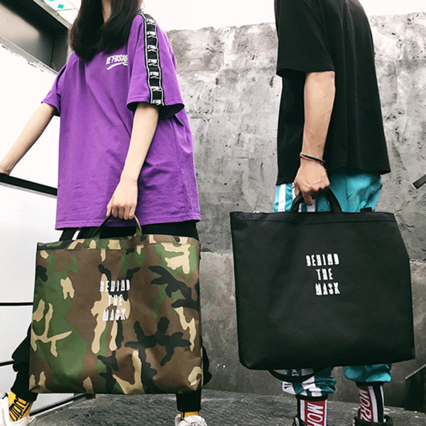 Men-And-Women-Canvas-Hip-Hop-Travel-Handbag-Leisure-Crossbody-Bag-1411369