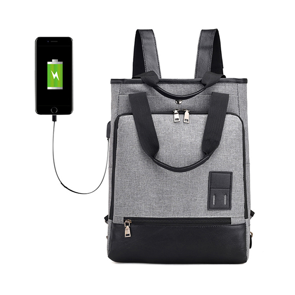 Men-Women-Canvas-Travel-Minimalist-Fashion-133-Inch-Laptop-USB-Charging-Port-Handbag-Backpack-1301682