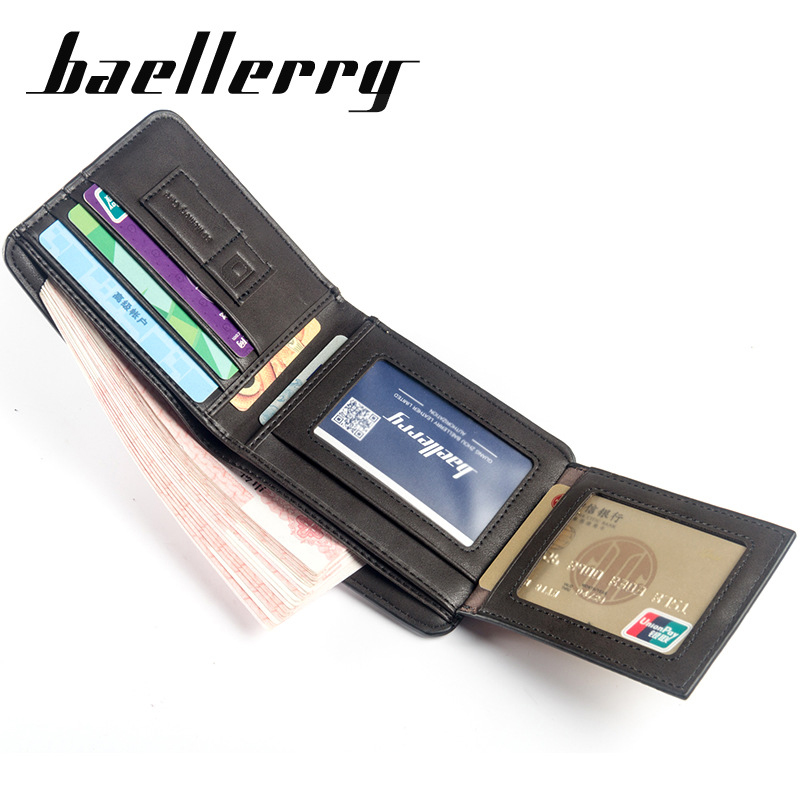 Baellerry-Men-Multi-Card-Short-Wallet-Matte-Leather-Retro-wallet-1471652