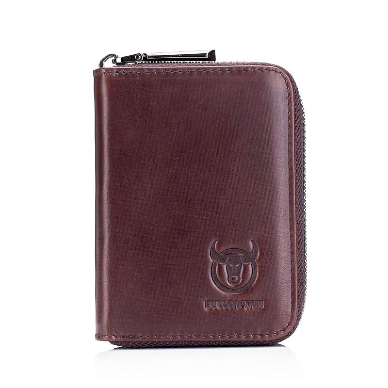 Bullcaptain-Men-Genuine-Leather-Multi-slots-Card-Holder-Wallet-1431464