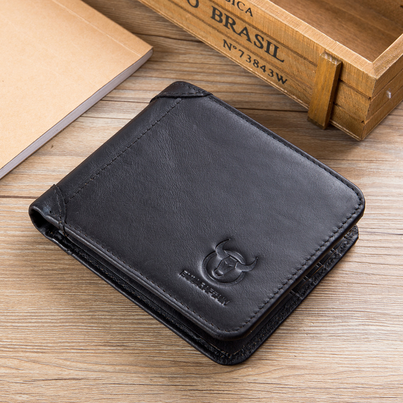 Bullcaptain-Men-Trifold-Wallet-Classic-Short-Thin-Wallet-Card-Holder-1285947