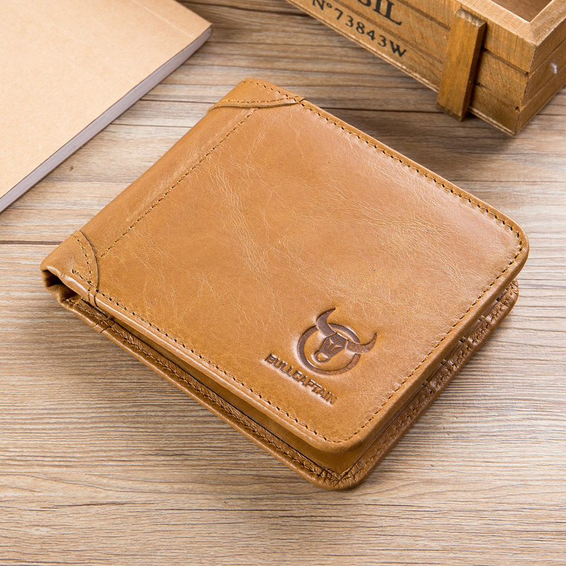 Bullcaptain-Men-Trifold-Wallet-Classic-Short-Thin-Wallet-Card-Holder-1285947