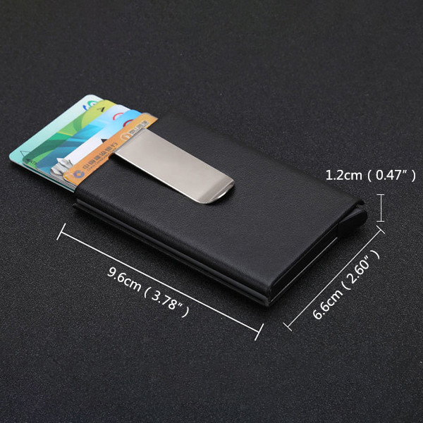 RFID-Blocking-Secure-Card-Case-Business-Credit-Card-Holder-Money-Clip-1302304