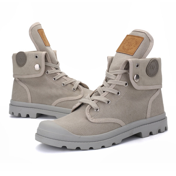 Lace-Up-Warm-Wool-Lining-Round-Toe-Soft-Sole-Short-Boots-For-Men-1110849
