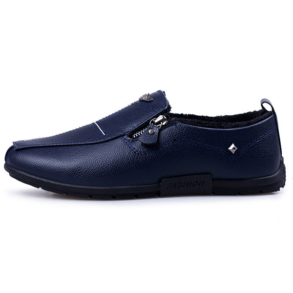 Breathable-Men-Slip-on-Size-Zipper-Leather-Flats-1376167