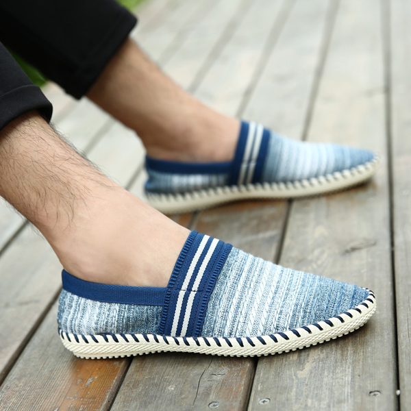 Casual-Slip-On-Linen-Cloth-Breathable-Soft-Sole-Flat-Shoes-Stripe-Driving-Shoes-1086343