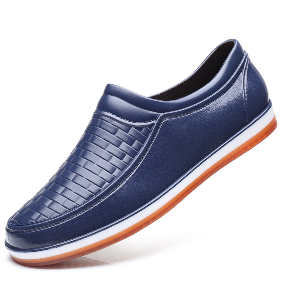 Men-Casual-Waterproof-Soft-Flats-Woven-Style-Slip-On-Flats-Loafers-1345175