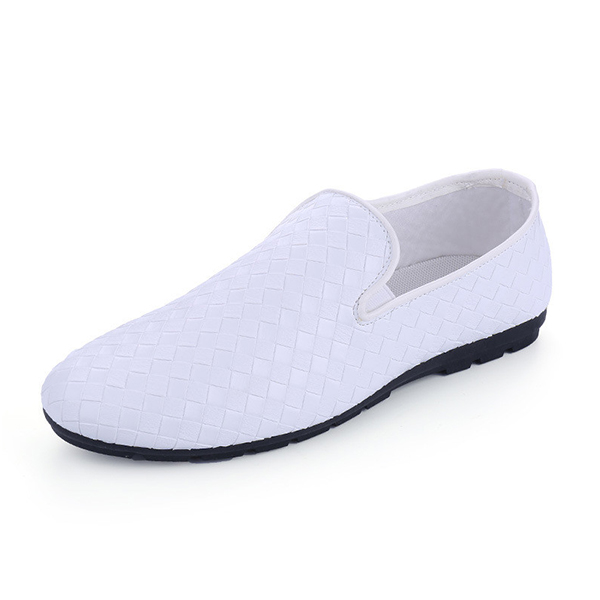 Men-New-Fashion-PU-Leather-Woven-Breathable-Slip-On-Casual-Driving-Shoes-Loafer-1061682